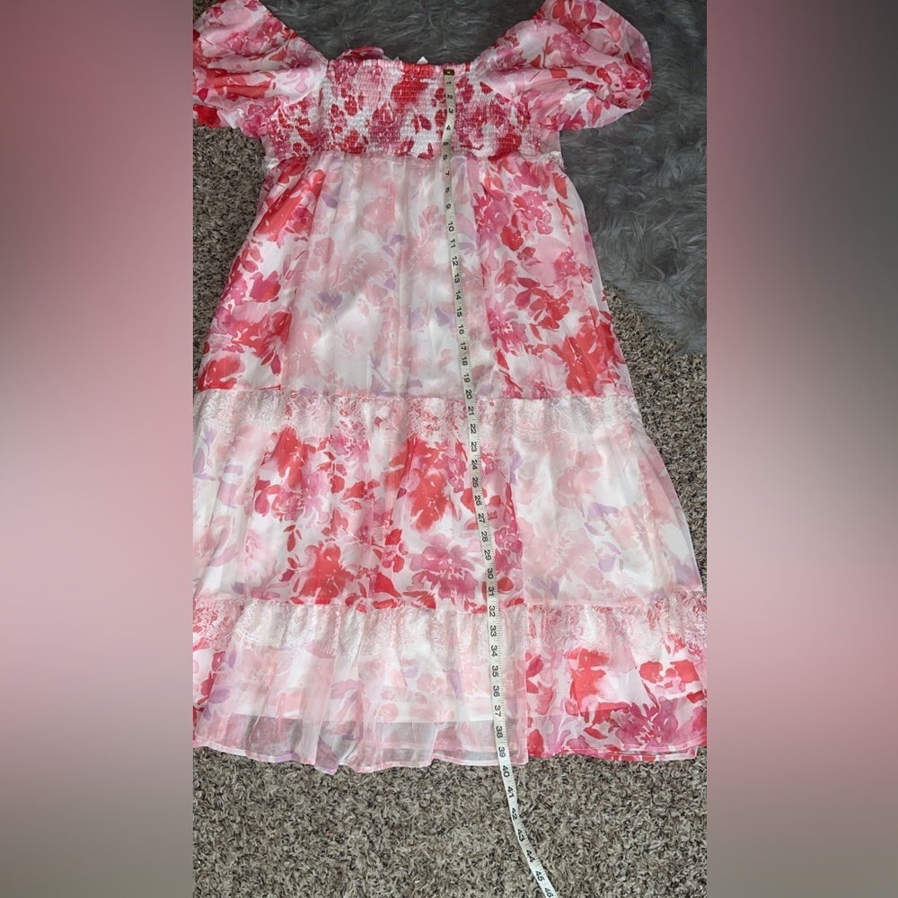 Truth NYC Pink and White Floral Dress - Picture 10 of 10